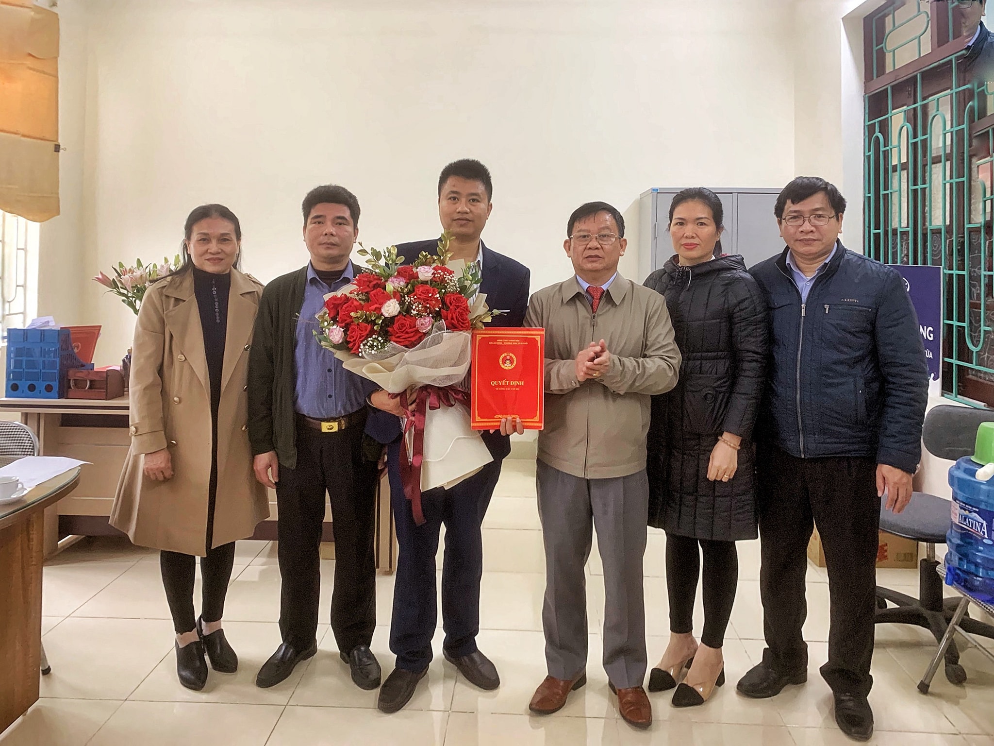 Đồng chí Lại Thế Quảng nhận Quyết định bổ nhiệm